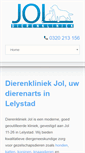 Mobile Screenshot of dierenkliniekjol.nl